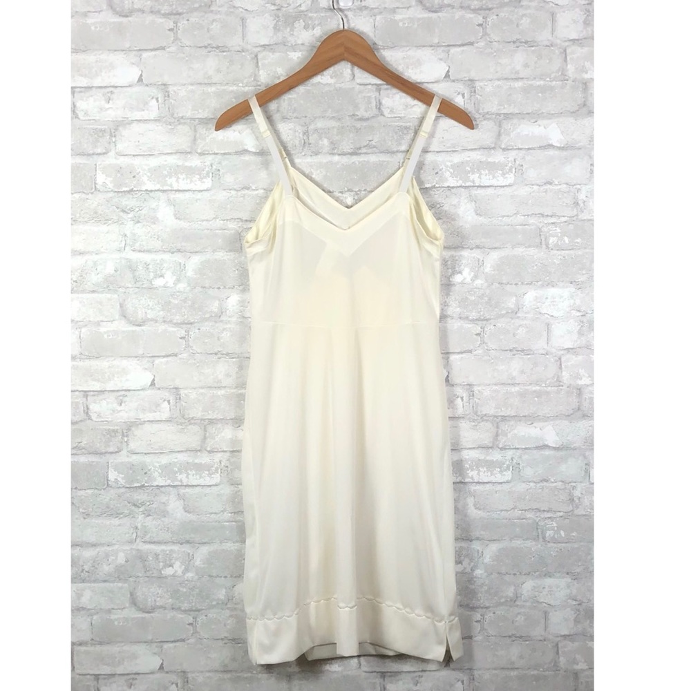Vintage Mary Barron Pullover Full Slip Off White S - Picture 6 of 13